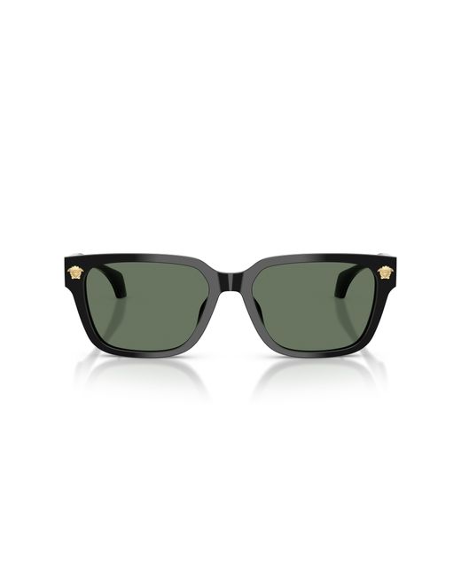 Versace Black Ve4513D Gb1/82 Sunglasses Acetate Squared Normal for men