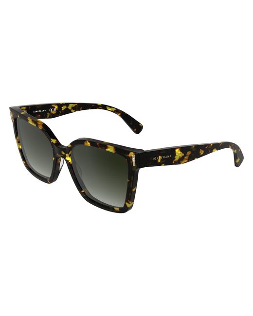 Longchamp Black Lo802S 242 Sunglasses Acetate Squared Normal