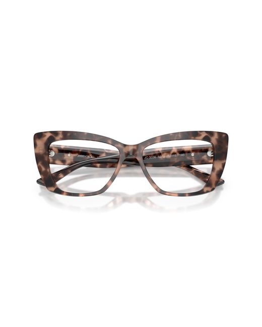 Jimmy Choo Black Jc3036 5070 Optical Frames Acetate Cat Eye Normal