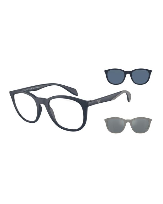 Emporio Armani Black Ea4211 50881W Sunglasses Injected Transparent Pantos Normal for men
