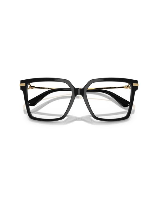 Dolce & Gabbana Black Dg3397 501 Optical Frames Acetate Squared Normal