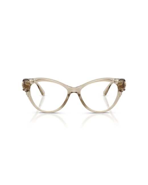 Swarovski Black Sk2057 3003 Optical Frames Injected Cat Eye Normal