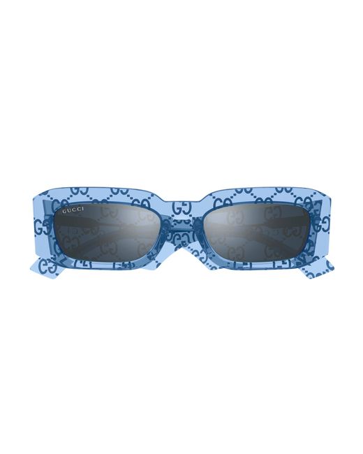 Gucci Blue Gg1426S 006 Sunglasses Acetate Squared for men