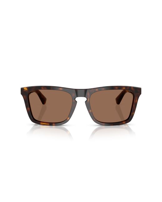 Burberry Black Be4434 300273 Sunglasses Acetate Squared Normal for men