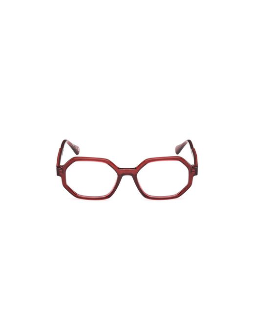 MAX&Co. Black Mo5174 069 Optical Frames Injected Geometric Normal