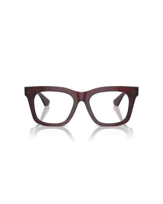 Burberry Black Be2407 4115 Optical Frames Acetate Squared Normal