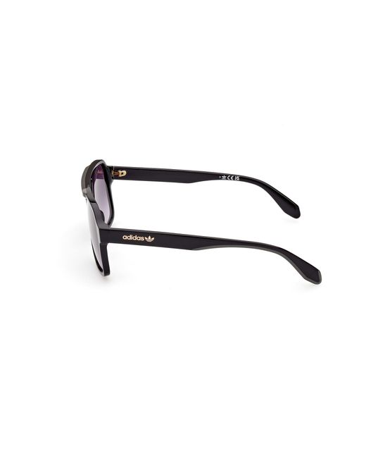 Adidas Black Or0066 01B Sunglasses Acetate Geometric Normal Shaded for men
