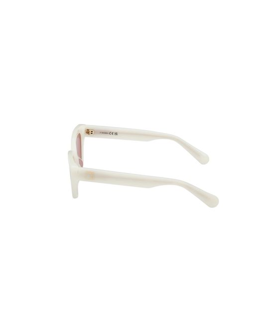 MAX&Co. Red Mo0127 25E Sunglasses Acetate Cat Eye Normal