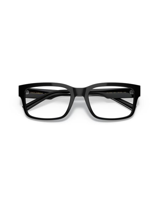 Dolce & Gabbana Black Dg3352 501 Optical Frames Acetate Squared Normal for men