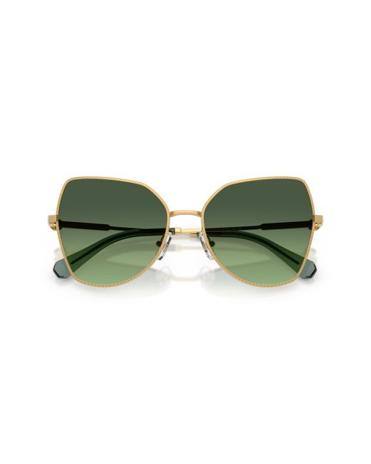 Swarovski Green Sk7037 40172A Sunglasses Metal Butterfly Normal Nuanced