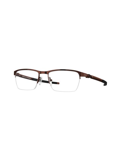 Oakley Black Ox5099 Tincup 0.5 Ti 509904 Optical Frames Titanium Squared for men