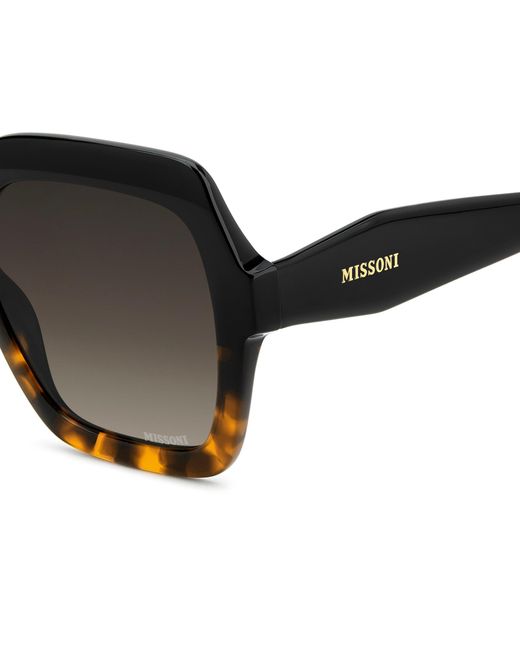 Missoni Black Mis 0273/S Wr7/Ha Sunglasses Acetate Squared Normal Nuanced