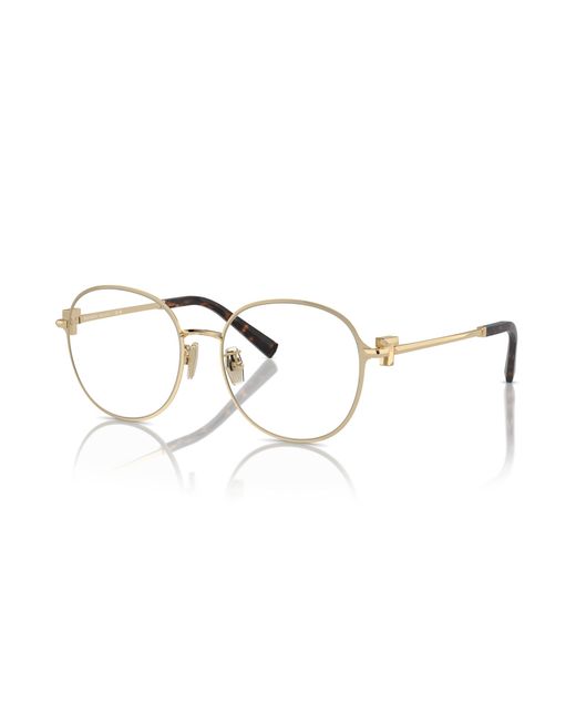 Tiffany & Co Black Tf1161D 6021 Optical Frames Metal Round Normal