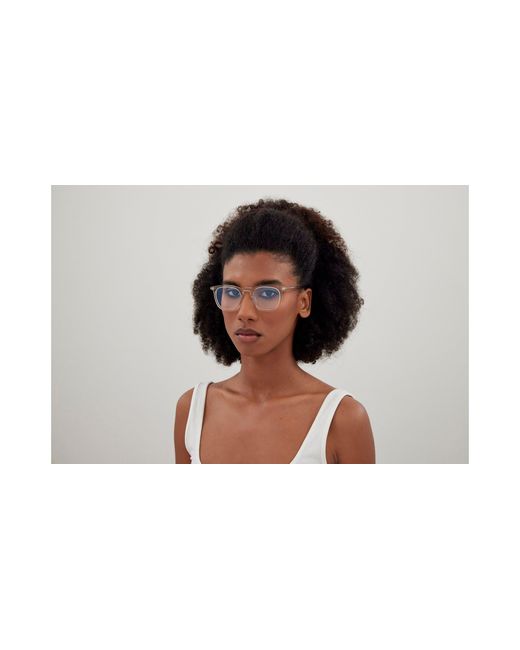 Saint Laurent Black Sl 623 Opt 004 Optical Frames Acetate Transparent Round for men