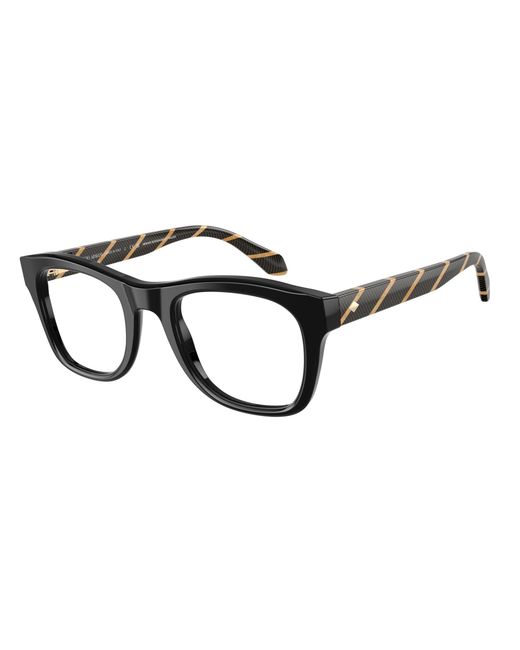 Giorgio Armani Black Ar7273 5875 Optical Frames Acetate Pillow Normal for men