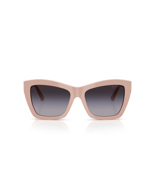 Jimmy Choo Black Jc5031 50148G Sunglasses Acetate Cat Eye Normal Shaded