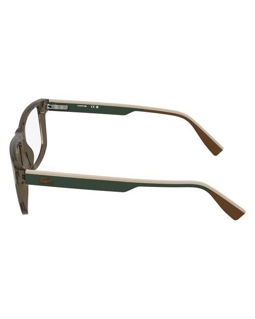 Lacoste Black L4011 200 Optical Frames Bio-Injected Squared Normal for men