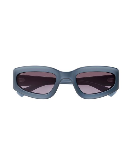 Gucci Black Gg1787S 004 Sunglasses Injected Squared for men