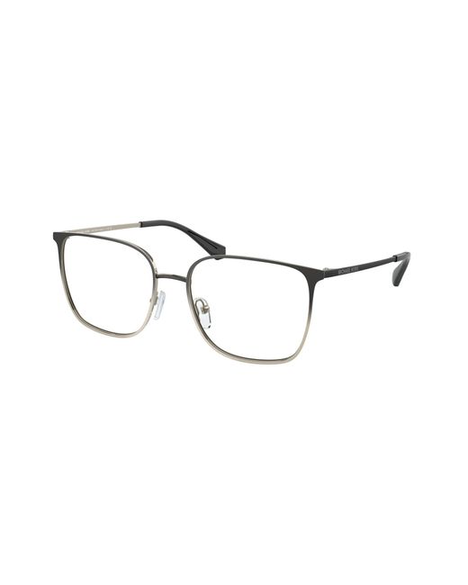 Michael Kors Black Mk3068 Portland 1001 Optical Frames Metal Transparent Squared Normal