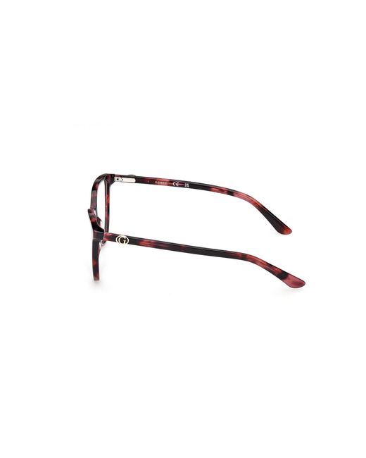 Guess Black Gu50311 071 Optical Frames Acetate Cat Eye Normal