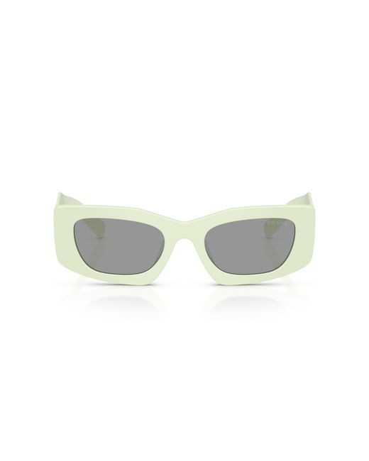 Prada Black Pr D03Sd 05K50Q Sunglasses Acetate Squared Normal
