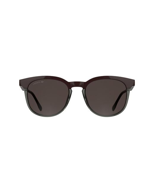 Lacoste Black L6073S 601 Sunglasses Bio-Inject Squared Normal for men