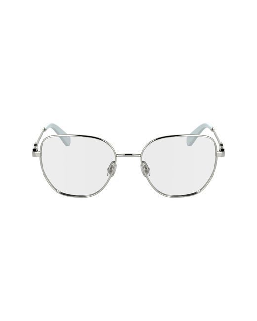 Longchamp Black Lo2169 040 Optical Frames Metal Squared Normal