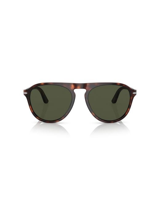 Persol Black Po3302S 24/31 Sunglasses Acetate Pilot Normal
