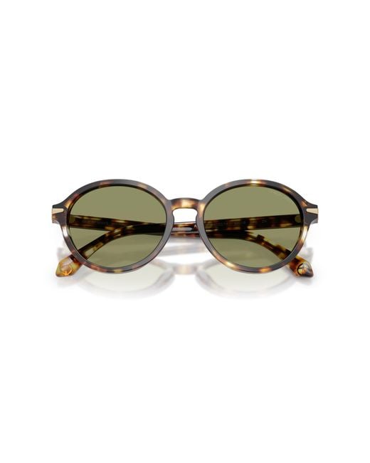Giorgio Armani Black Ar8237 623214 Sunglasses Acetate Round Normal