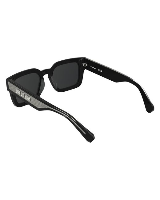 Lacoste Black L6071S 001 Sunglasses Acetate Squared Normal