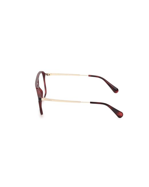 MAX&Co. Black Mo5172 055 Optical Frames Injected Pilot Normal