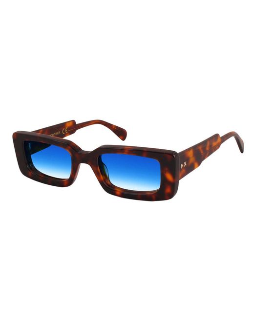 Xlab Blue Timor Sunglasses Acetate Light Squared Polarized