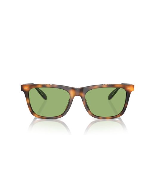Polo Ralph Lauren Green Ph4205U 6089/2 Sunglasses Acetate Squared Normal for men