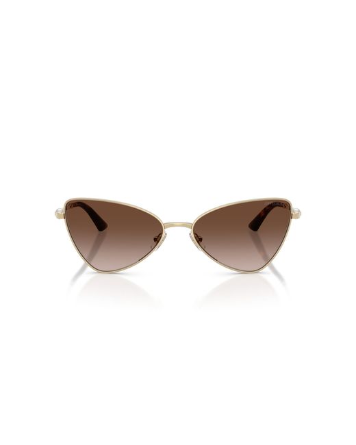 Jimmy Choo Black Jc4015Hb 300613 Sunglasses Metal Cat Eye Normal Shaded