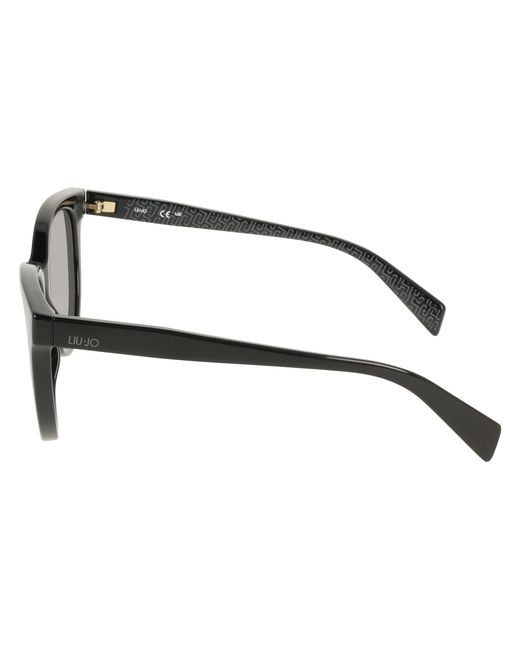 Liu Jo Black Lj825S 001 Sunglasses Bio-Injected Geometric Normal