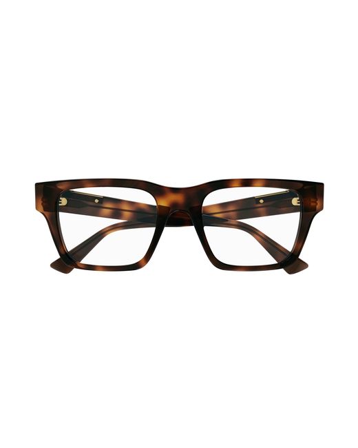 Gucci Black Gg1889O 004 Optical Frames Acetate Transparent Squared for men