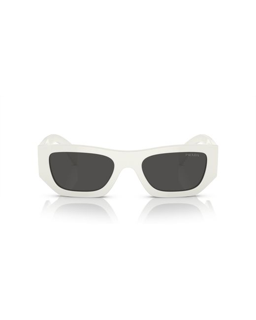 Prada Black Pr A01S 17K08Z Sunglasses Acetate Pillow Normal