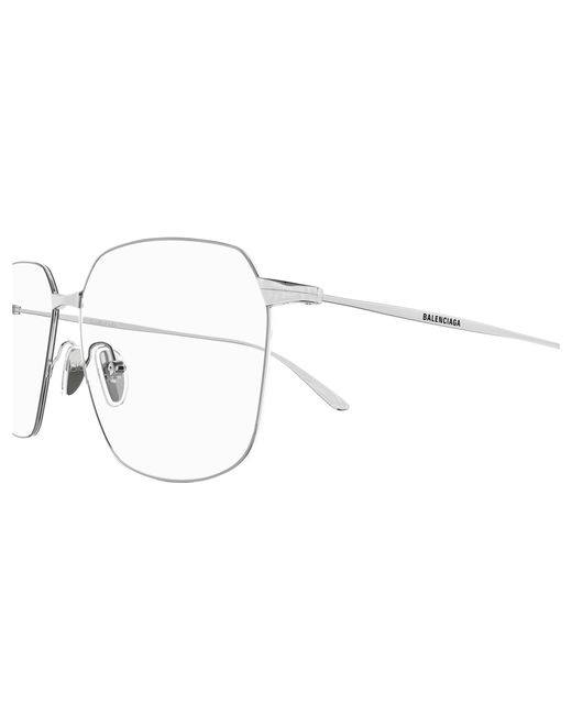 Balenciaga Black Bb0414O 002 Optical Frames Acetate Transparent Squared