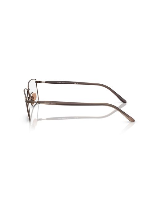 Giorgio Armani Black Ar5150 3006 Optical Frames Steel Transparent Squared Normal for men