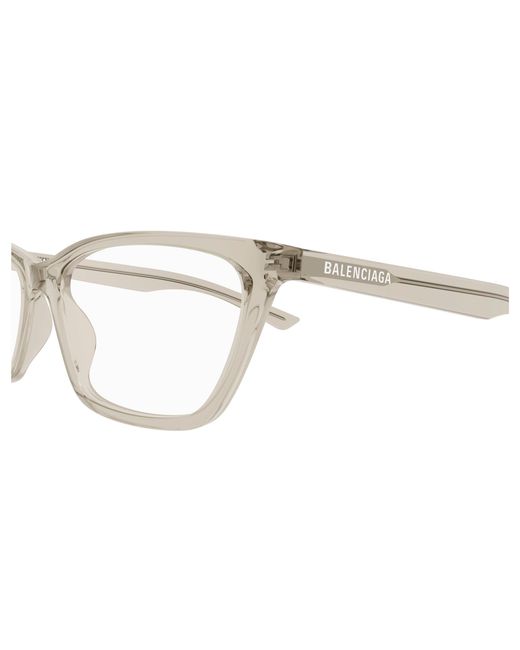 Balenciaga Black Bb0406O 004 Optical Frames Acetate Transparent Cat Eye