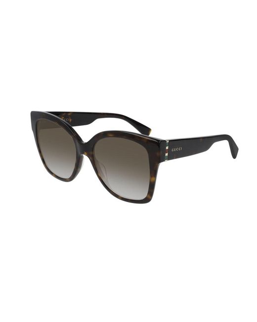 Gucci Black Gg0459S 002 Sunglasses Plastic Squared Normal