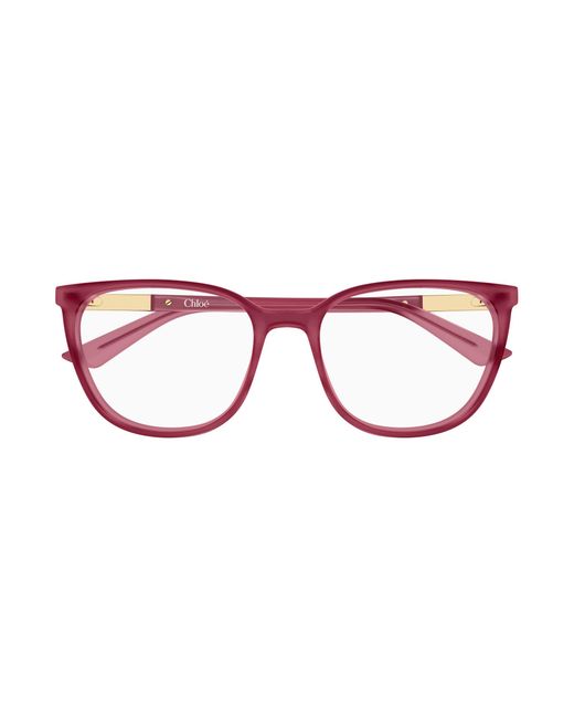 Chloé Black Ch0370Ol 005 Optical Frames Acetate Transparent Cat Eye