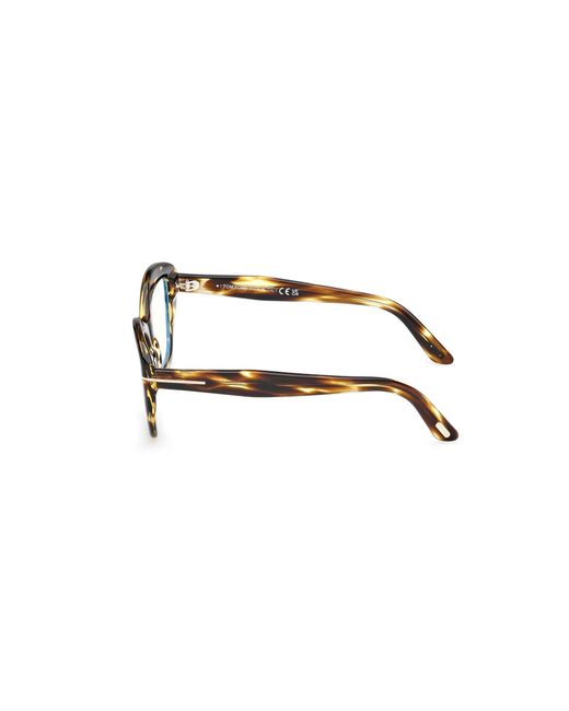 Tom Ford Black Ft6044-B 055 Optical Frames Acetate Geometric Normal