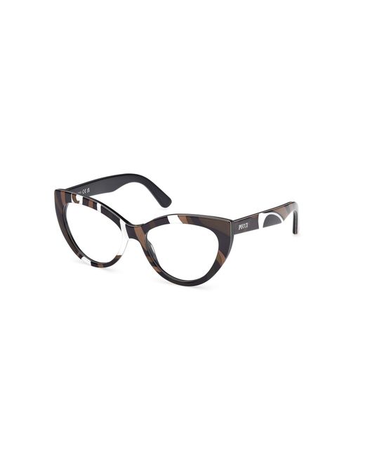 Emilio Pucci Black Ep5266 099 Optical Frames Acetate Cat Eye Normal
