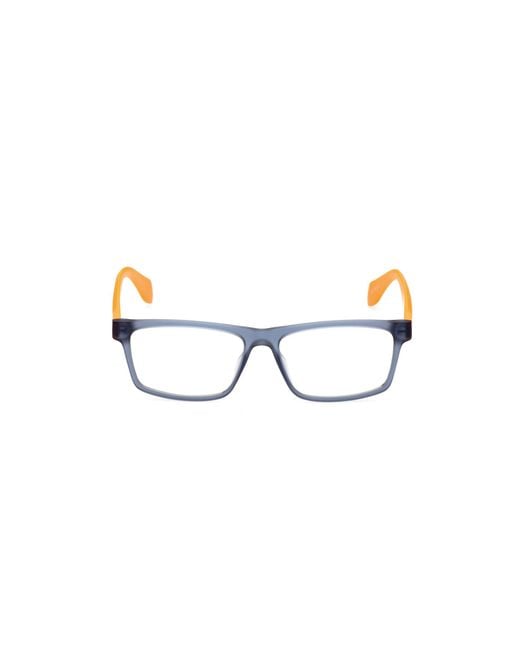 Adidas Black Or5027 091 Optical Frames Injected Squared Normal for men