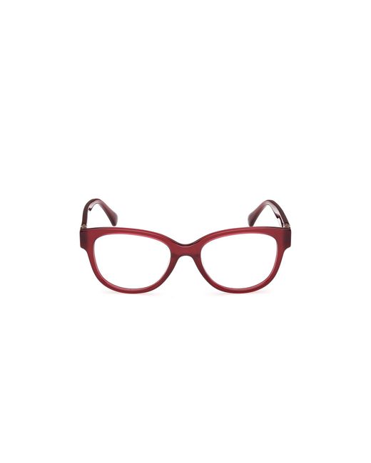 Max Mara Black Mm5229 069 Optical Frames Acetate Round Normal