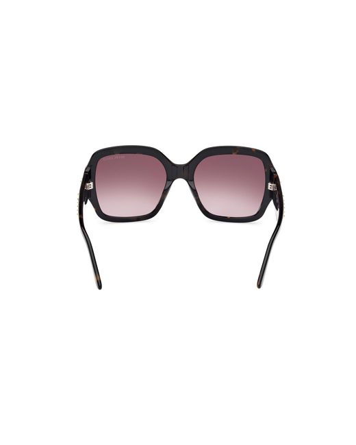 Guess Black Gm00014 52F Sunglasses Acetate Squared Normal