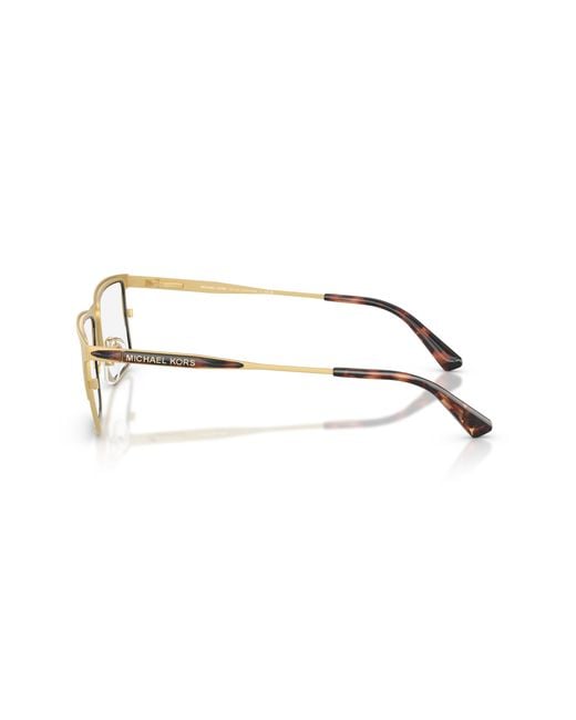 Michael Kors Black Mk3097 Hidden Hills 1908 Optical Frames Metal Squared Normal for men