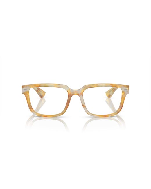 Dolce & Gabbana Black Dg3380 3422 Optical Frames Acetate Transparent Squared Normal for men