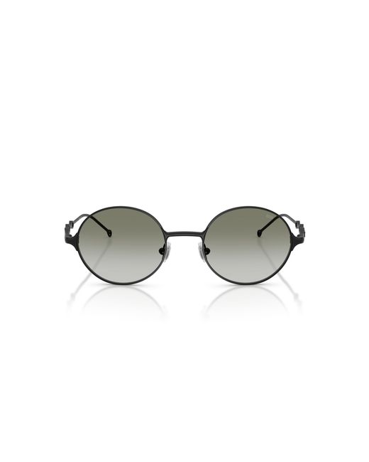 DIESEL Black Dl1008 10138E Sunglasses Metal Round Normal Shaded
